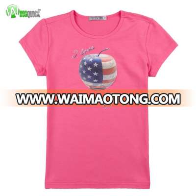 Wholesale 2015 Doc Mcstuffins Summer Child Girl Short Sleeve T-shirt 2 Colours Children Kids Baby Girls T Shirts